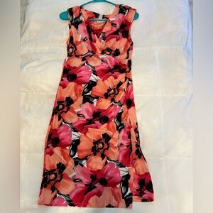 Floral print dress